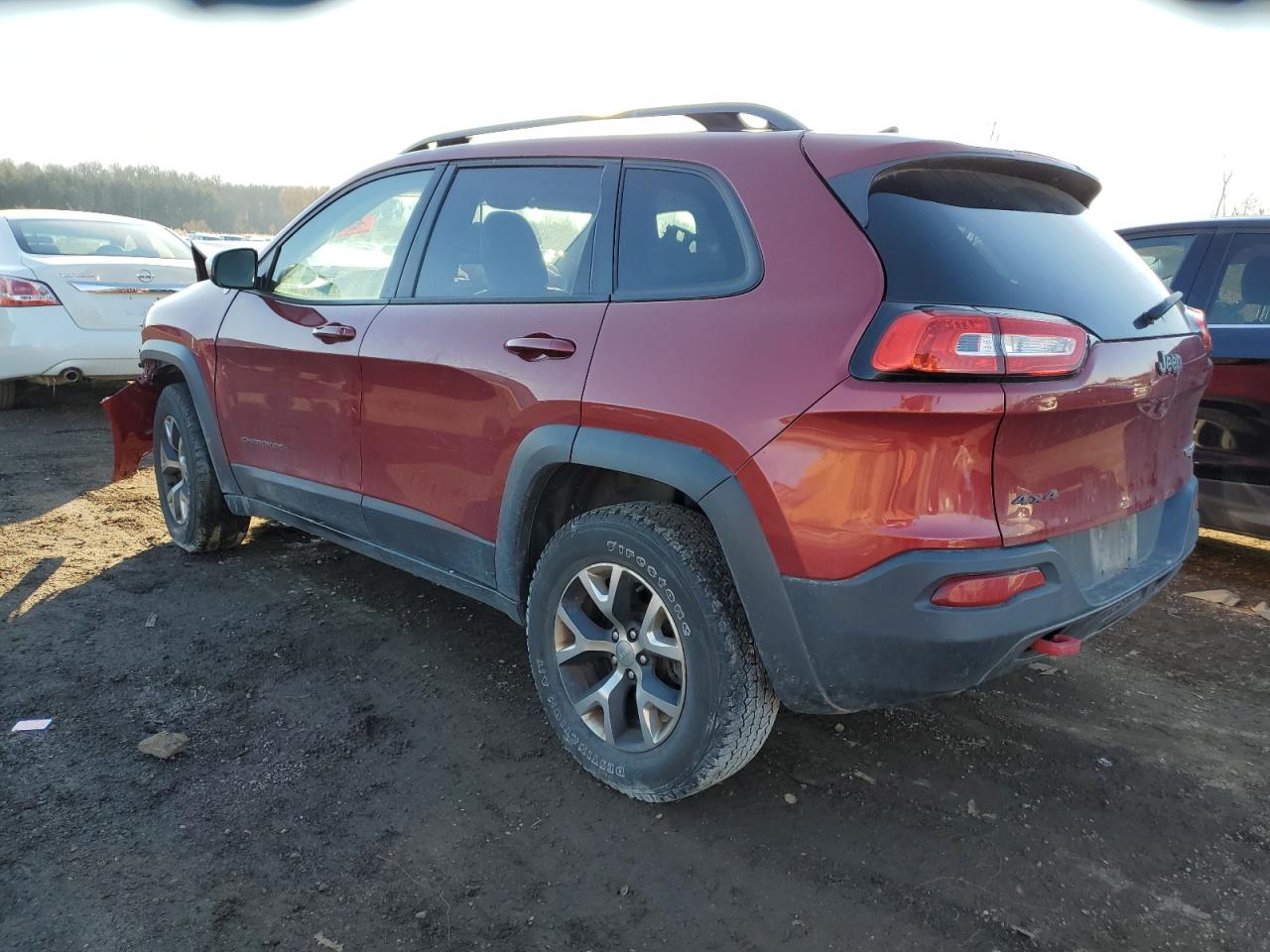 Image 2 of 2017 JEEP CHEROKEE TRAILHAWK 2017 with VIN 1C4PJMBB7HW536146