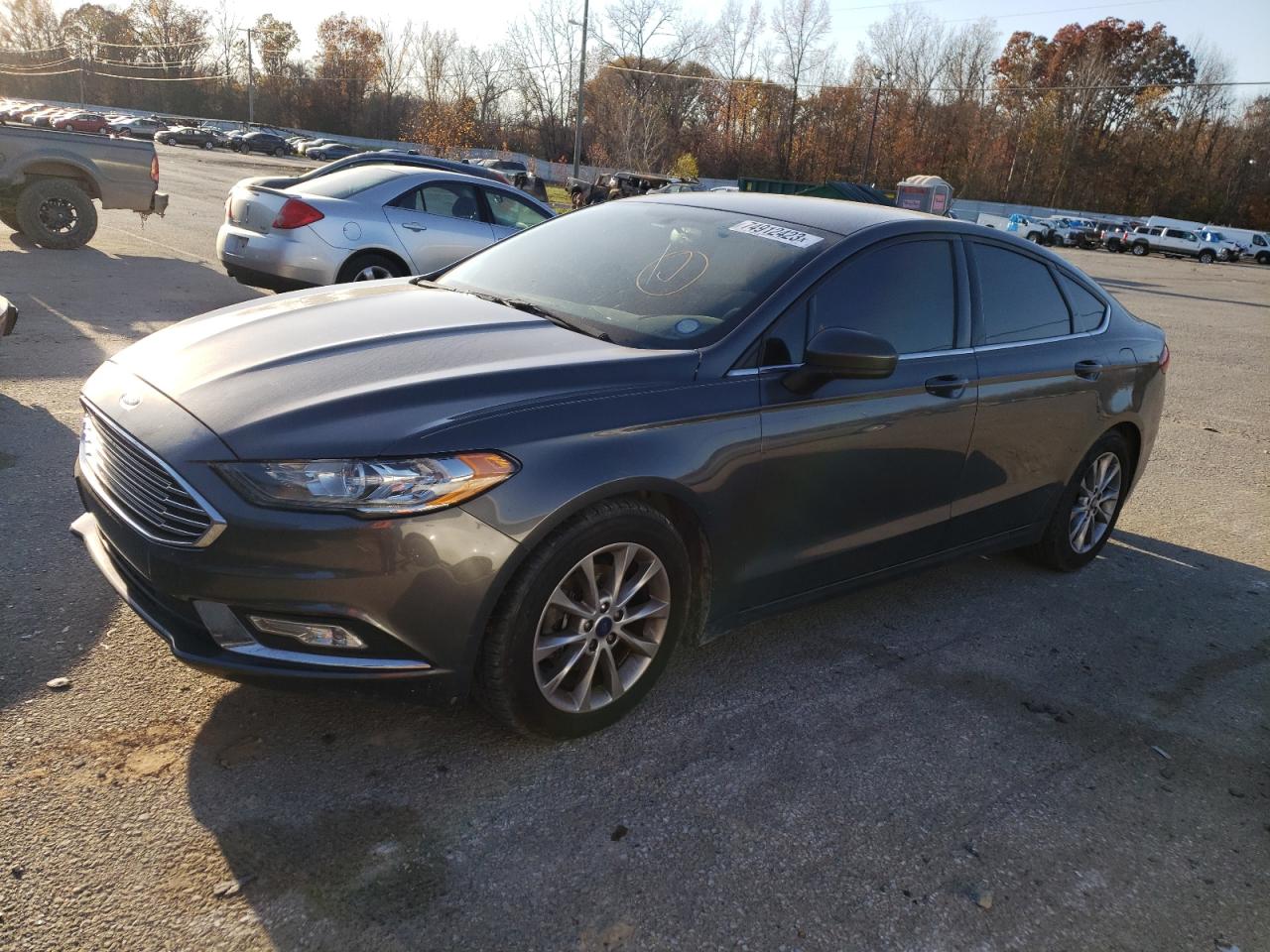 Image 1 of 2017 FORD FUSION SE 2017 with VIN 3FA6P0HD6HR189896