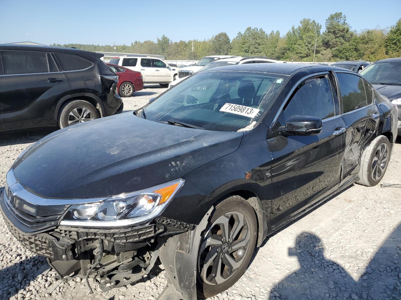 Изображение 1 2017 HONDA ACCORD EX 2017 с VIN 1HGCR2F78HA200649