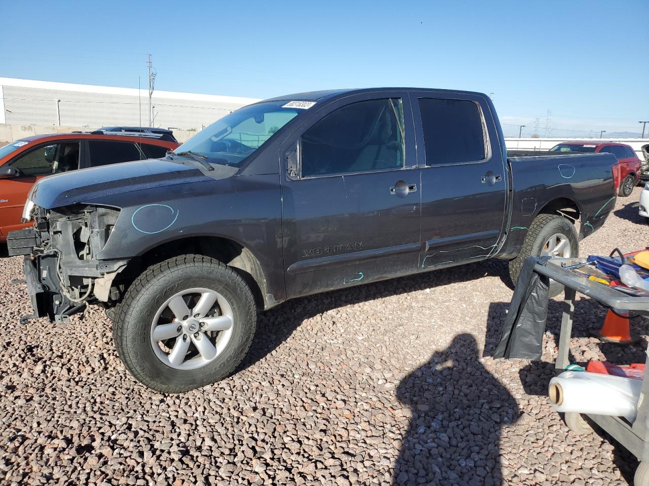Изображение 1 2012 NISSAN TITAN S 2012 с VIN 1N6AA0EC5CN329978