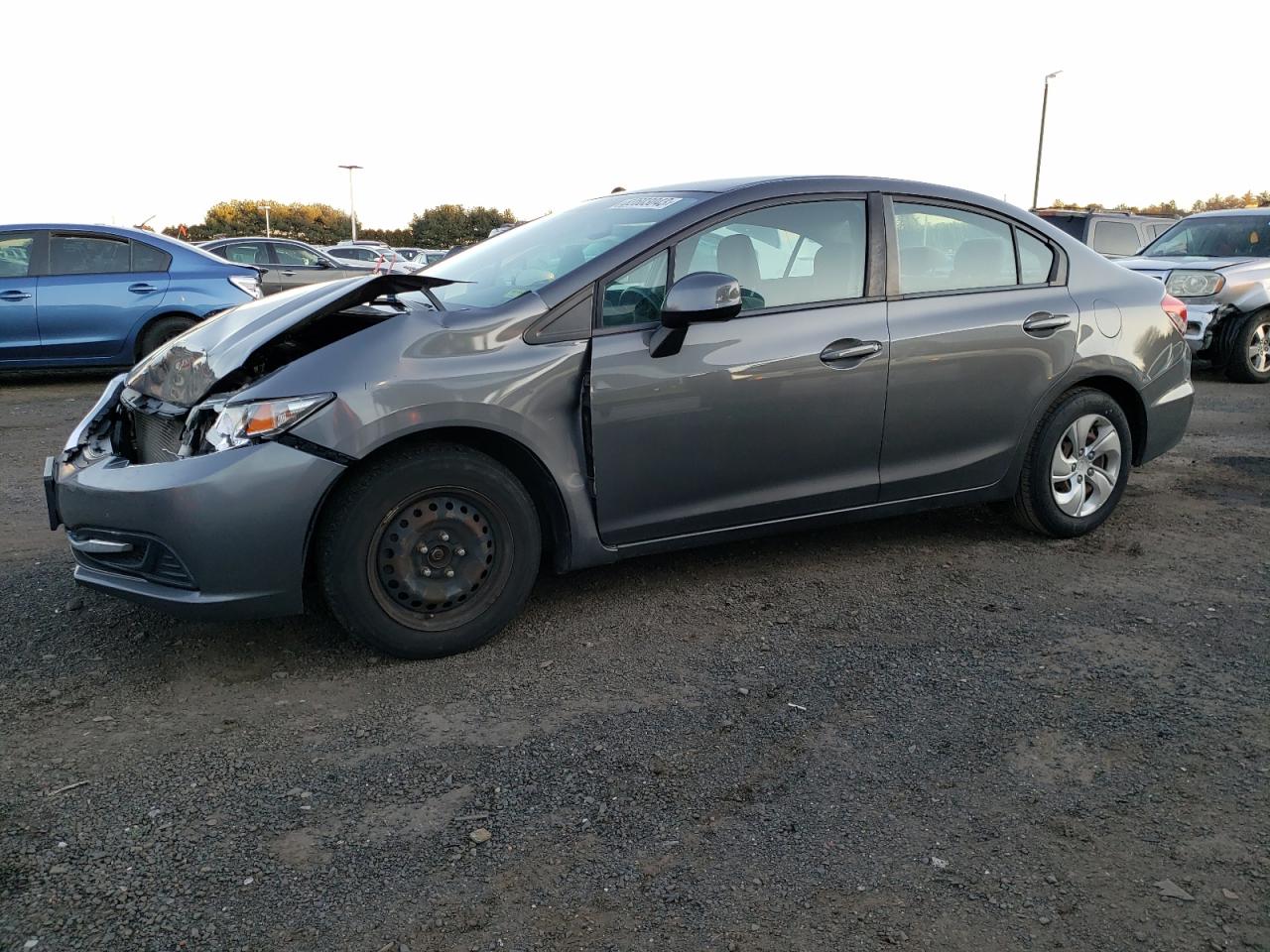 Изображение 1 2013 HONDA CIVIC LX 2013 с VIN 2HGFB2F5XDH554412