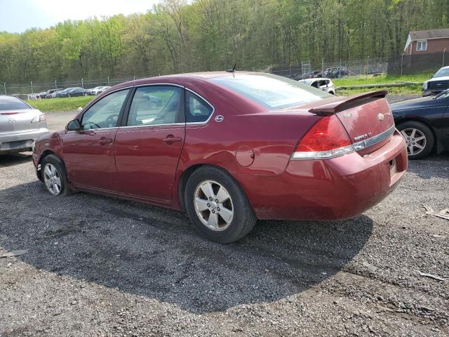Image 2 of 2008 CHEVROLET IMPALA LT 2008 with VIN 2G1WT58NX81262423