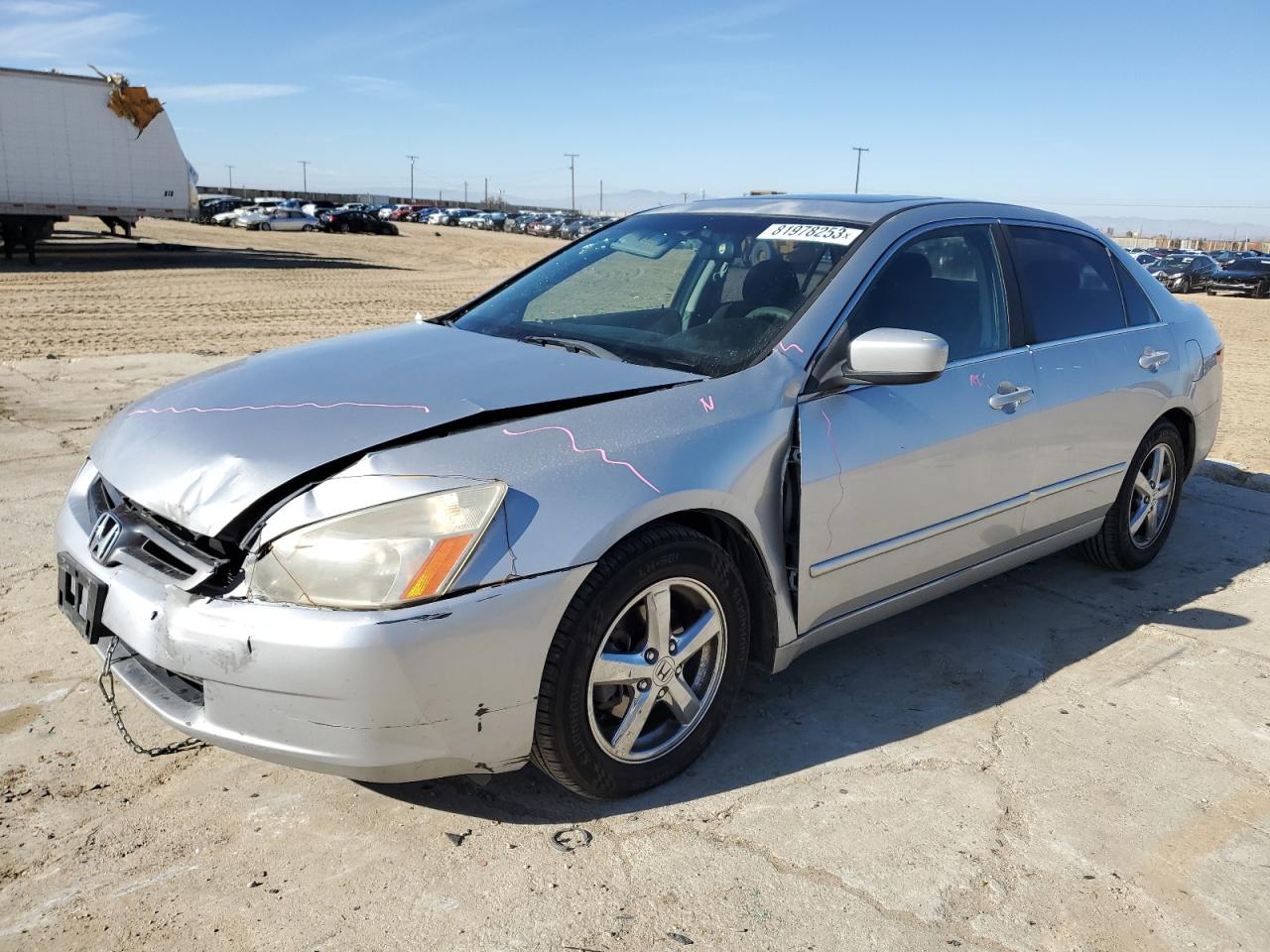 Image 1 of 2003 HONDA ACCORD EX 2003 with VIN JHMCM56643C036351