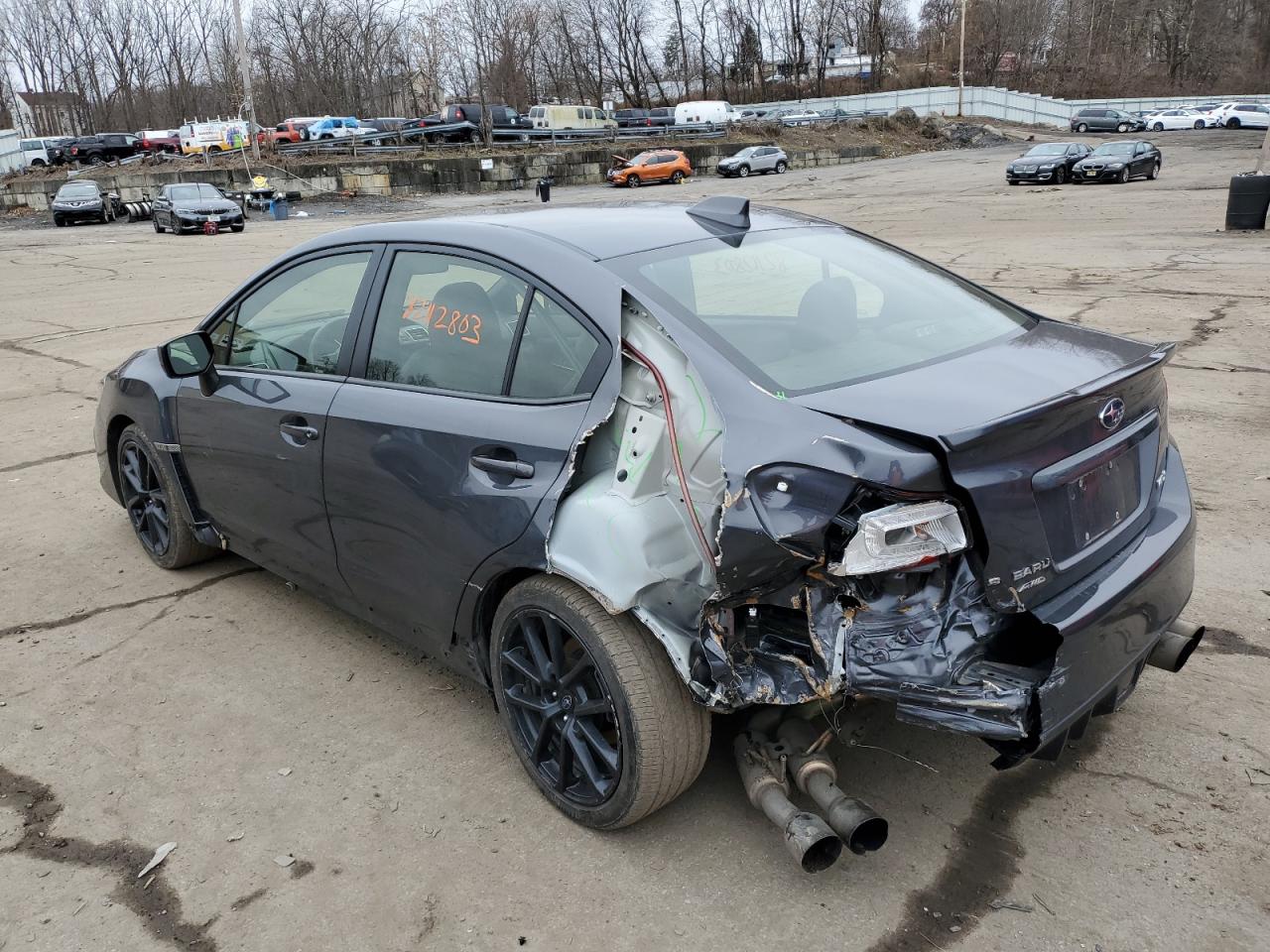 Image 2 of 2020 SUBARU WRX LIMITED 2020 with VIN JF1VA1H6XL9801624