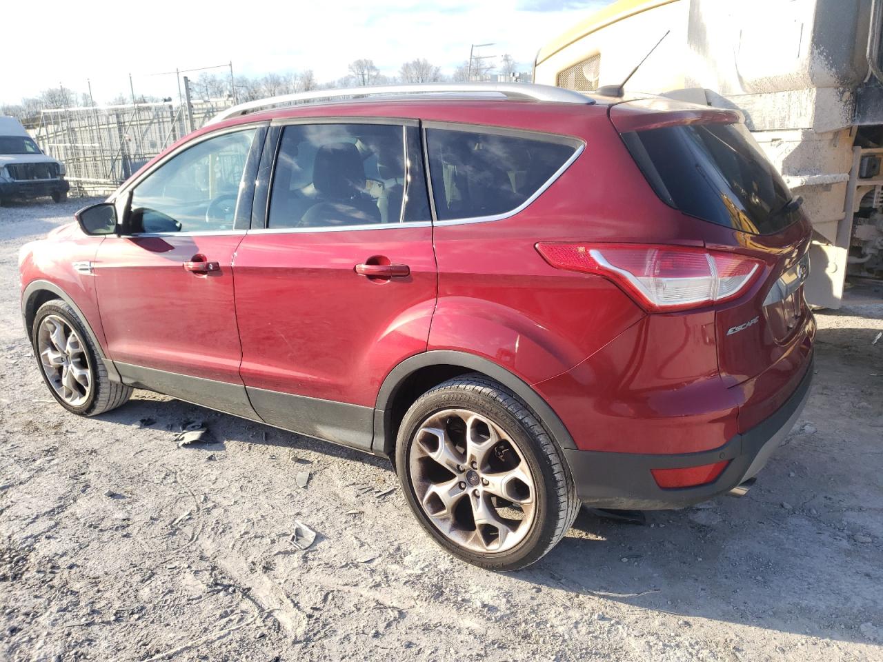 Image 2 of 2014 FORD ESCAPE TITANIUM 2014 with VIN 1FMCU0JX7EUB95779
