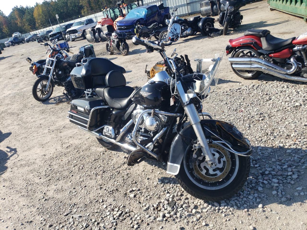 Image 1 of 2008 HARLEY-DAVIDSON FLHP POLICE 2008 with VIN 1HD1FHM168Y626829