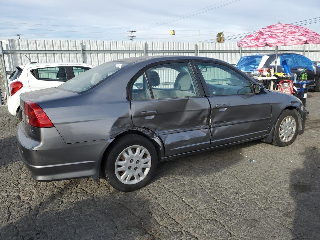 Image 3 of 2004 HONDA CIVIC LX 2004 with VIN 2HGES16554H574783