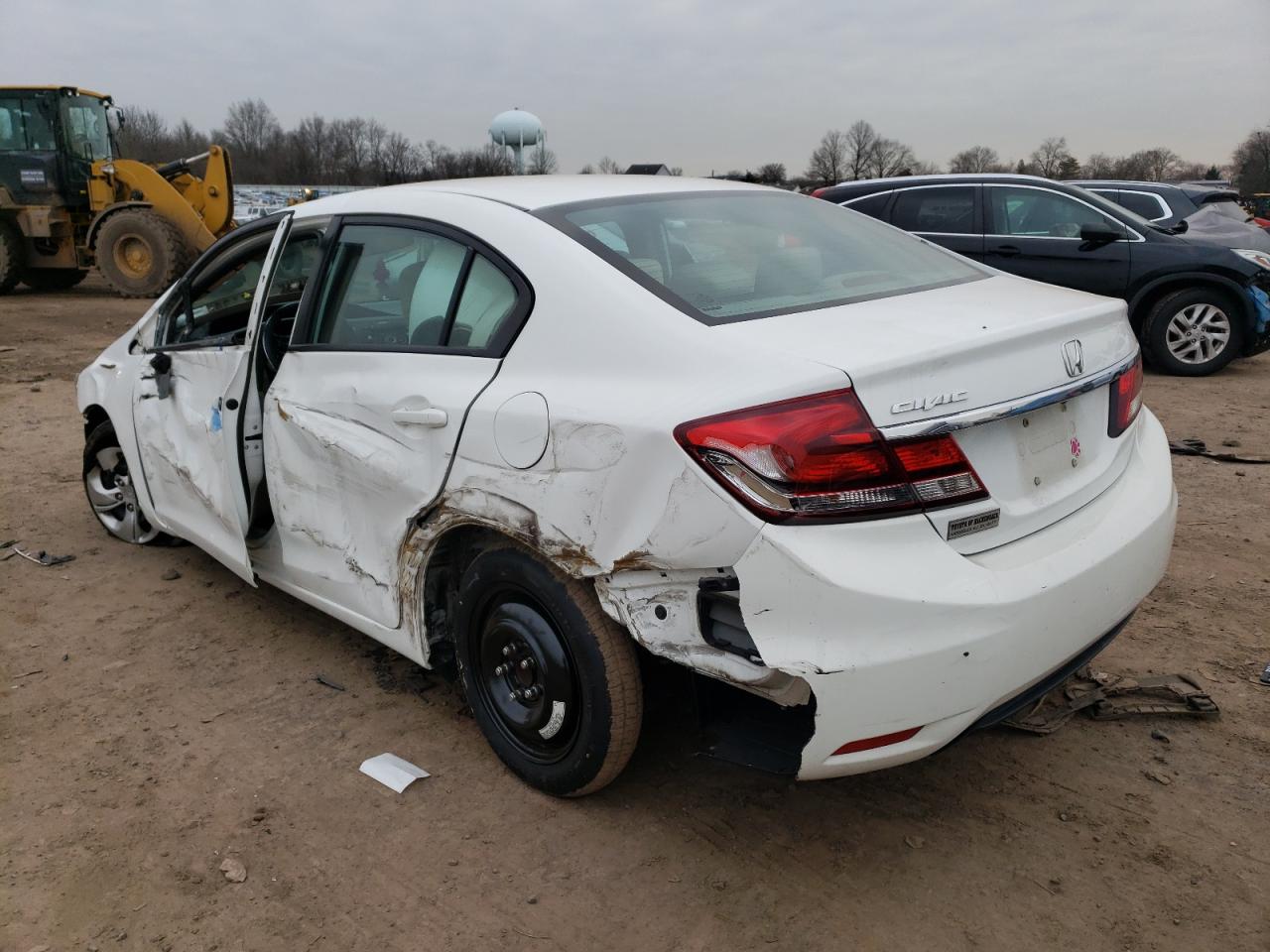 Image 2 of 2014 HONDA CIVIC LX 2014 with VIN 19XFB2F59EE202675