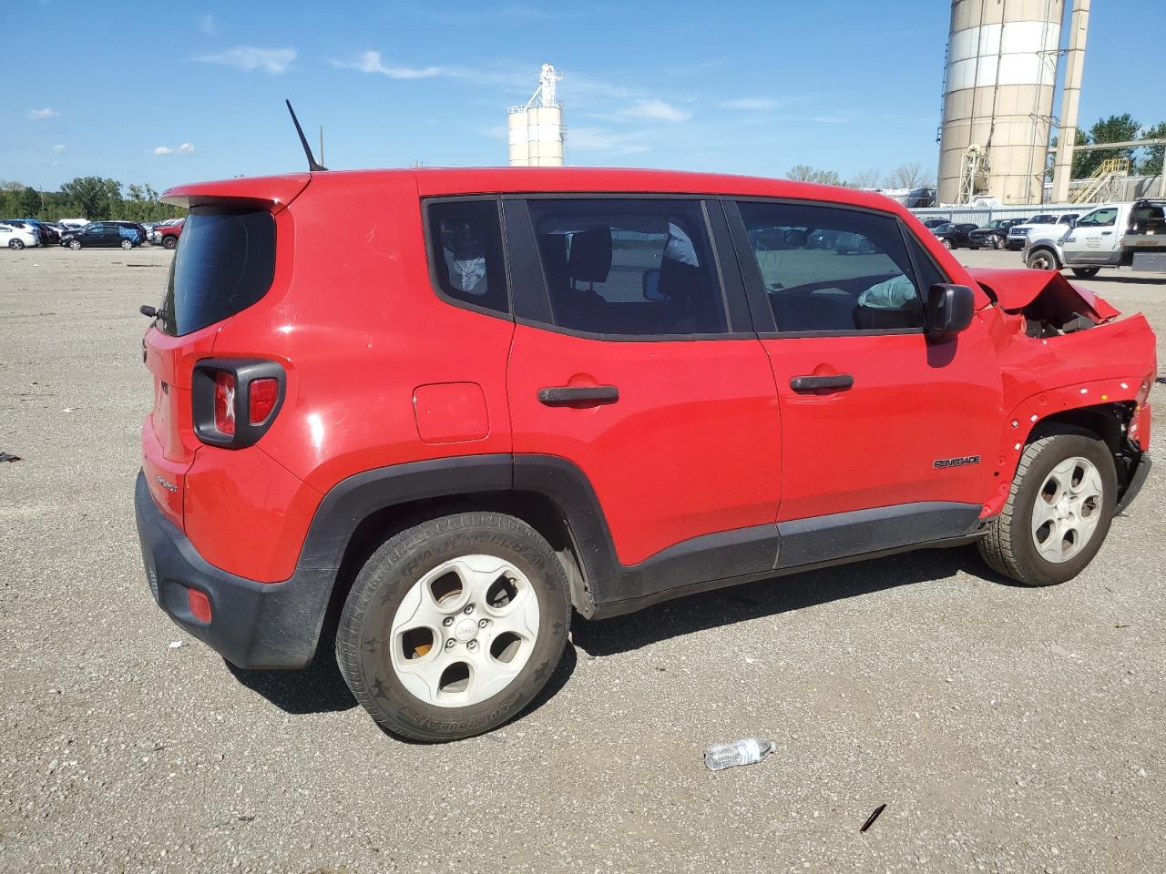 Image 3 of 2015 JEEP RENEGADE SPORT 2015 with VIN ZACCJAAT9FPB99030