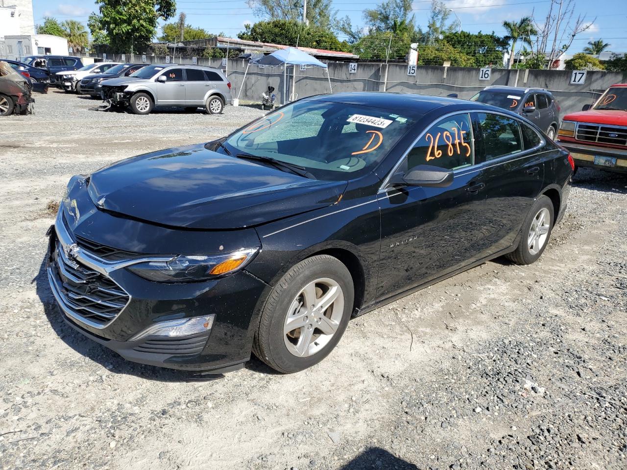 Изображение 1 2022 CHEVROLET MALIBU LS 2022 с VIN 1G1ZB5STXNF191980