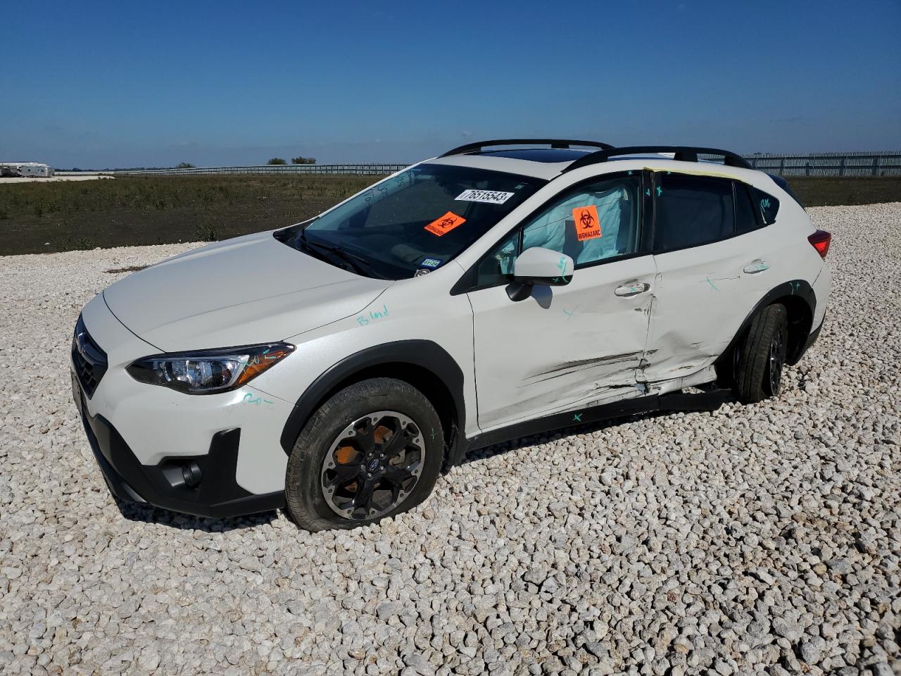 Image 1 of 2021 SUBARU CROSSTREK PREMIUM 2021 with VIN JF2GTAEC7M8281639