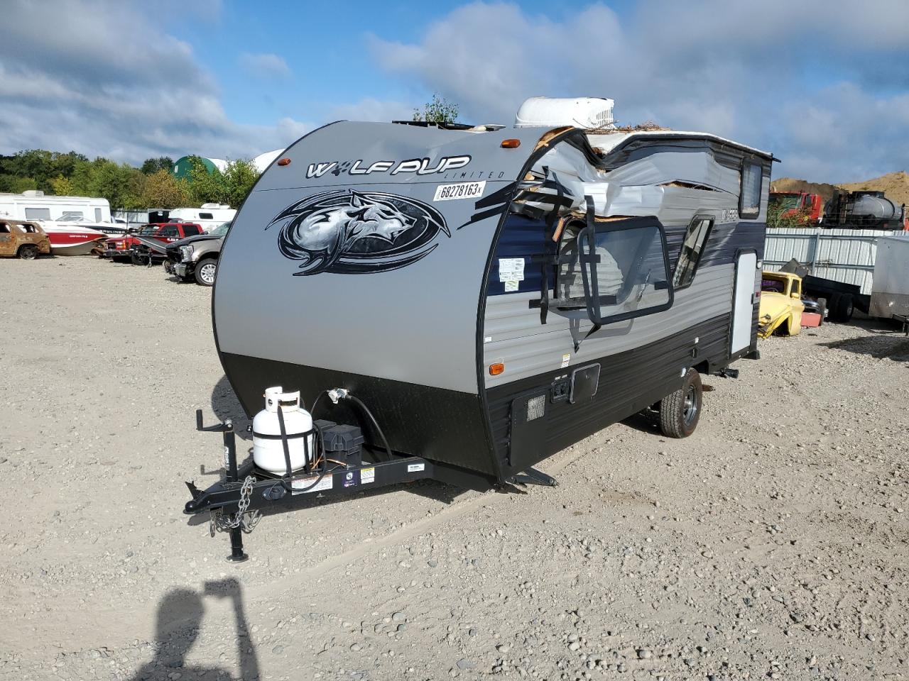 Изображение 2 2020 WILDWOOD WOLF PUP 2020 с VIN 5ZT2CKEC3LY006443