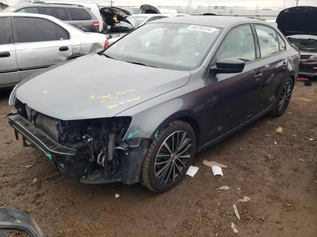 Image 1 of 2016 VOLKSWAGEN JETTA SPORT 2016 with VIN 3VWD17AJ6GM401202