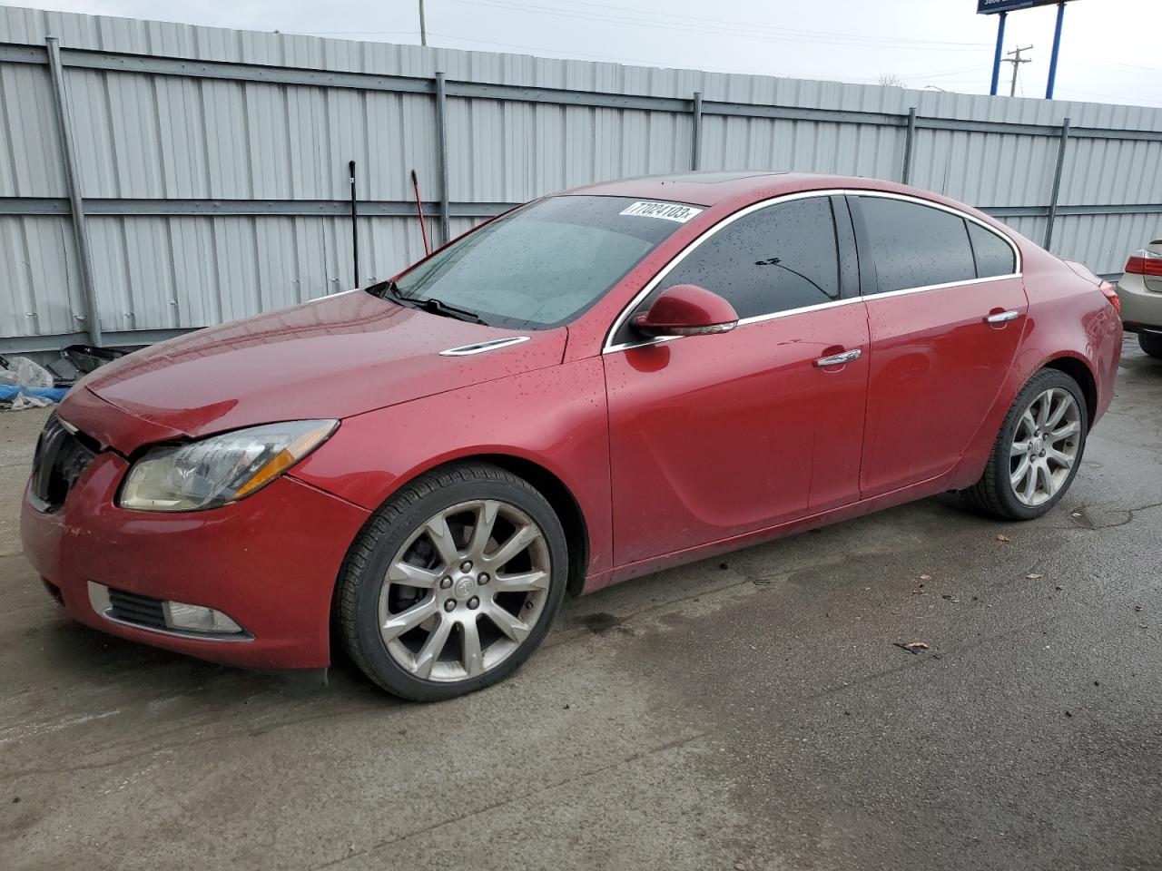 Image 1 of 2013 BUICK REGAL PREMIUM 2013 with VIN 2G4GU5GV5D9139808
