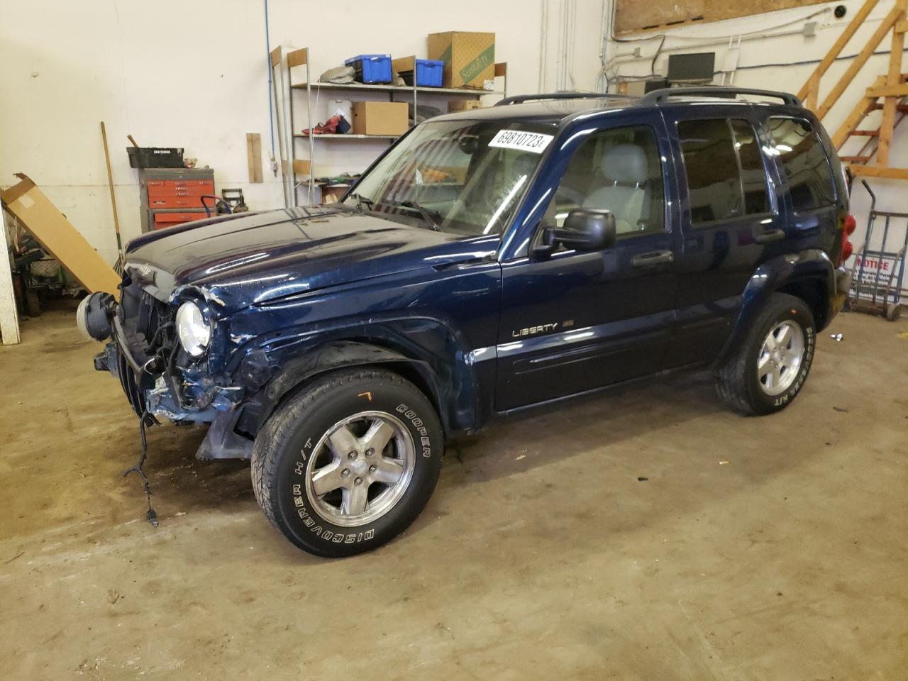 Image 1 of 2003 JEEP LIBERTY LIMITED 2003 with VIN 1J4GL58K83W702281