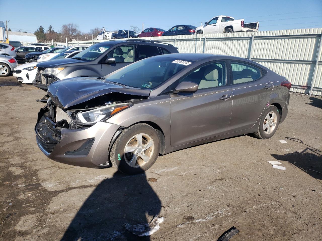 Изображение 1 2014 HYUNDAI ELANTRA SE 2014 с VIN 5NPDH4AE5EH522998