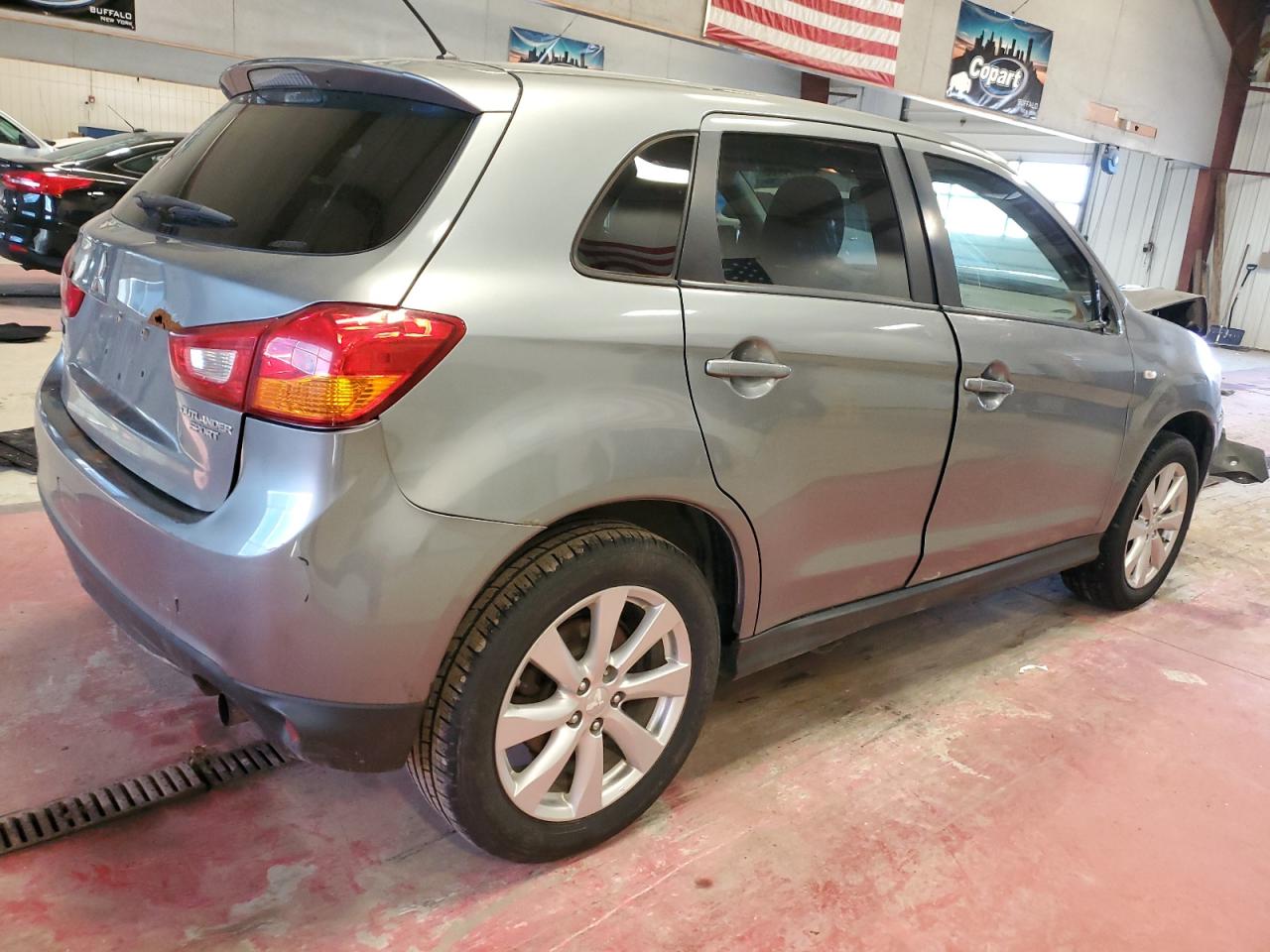 Image 3 of 2014 MITSUBISHI OUTLANDER SPORT ES 2014 with VIN 4A4AR3AU7EE025459