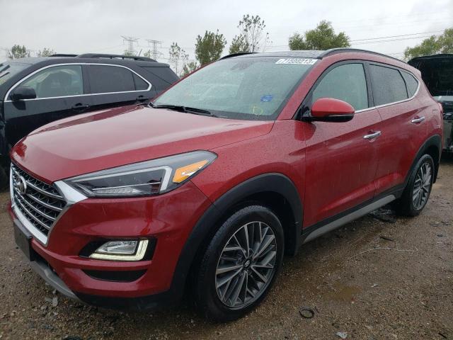 Image 1 of 2021 HYUNDAI TUCSON LIMITED 2021 with VIN KM8J3CAL5MU361563