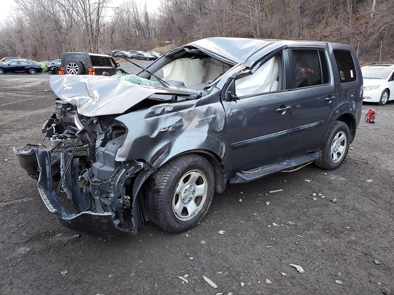 Obraz 1 z 2013 HONDA PILOT LX 2013 z VIN 5FNYF4H22DB025441