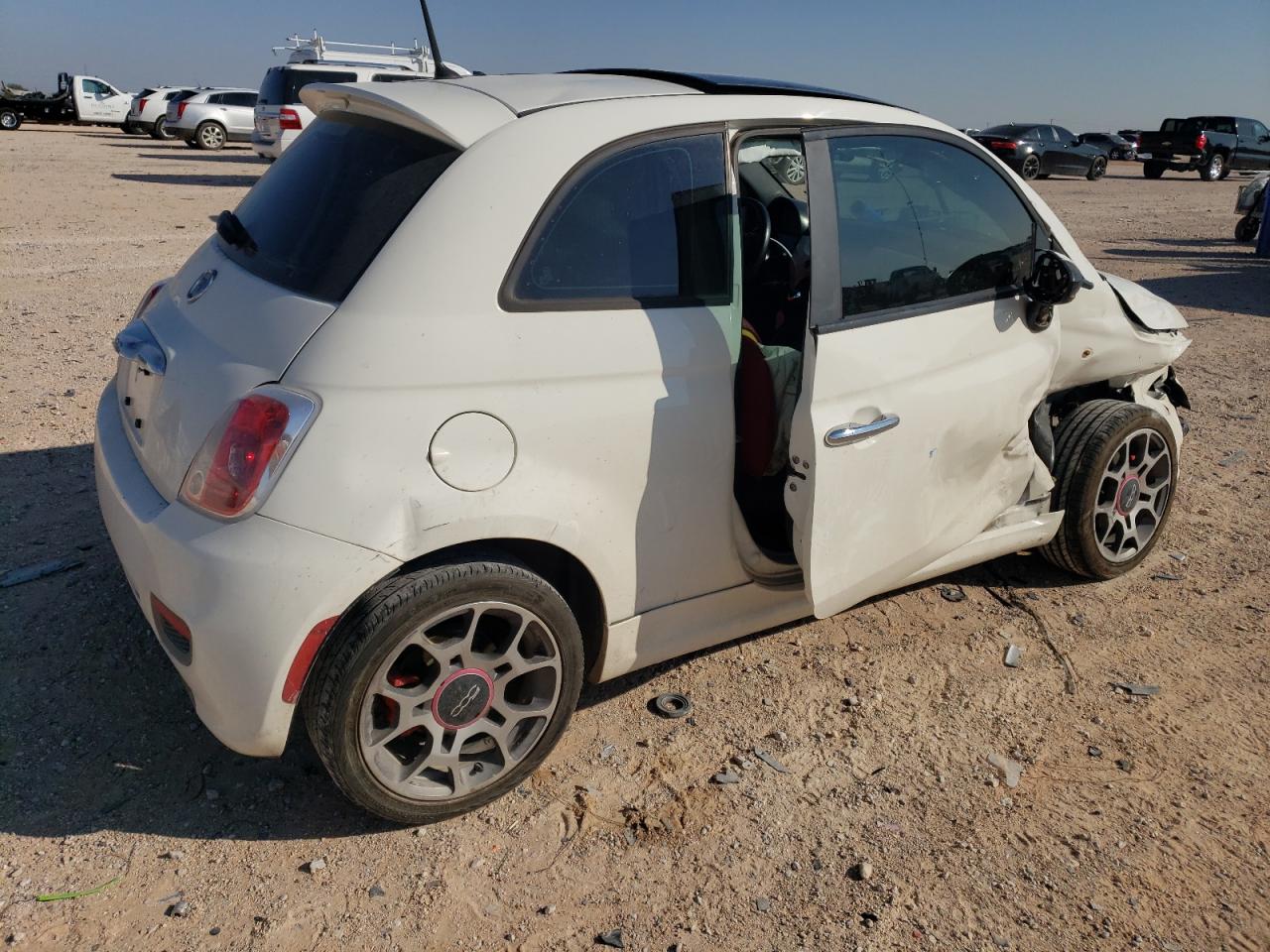 Image 3 of Fiat 500 Sport 2012 with VIN 3C3CFFBR8CT382607
