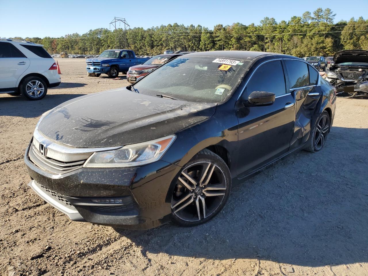 Изображение 1 2016 HONDA ACCORD SPORT 2016 с VIN 1HGCR2F58GA163468