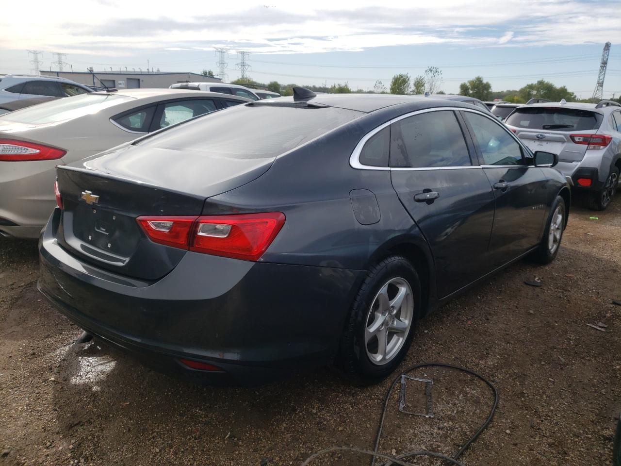Image 3 of 2018 CHEVROLET MALIBU LS 2018 with VIN 1G1ZB5STXJF220307