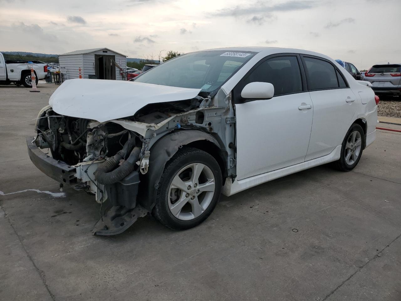 Image 1 of 2011 TOYOTA COROLLA BASE 2011 with VIN 2T1BU4EE6BC640148