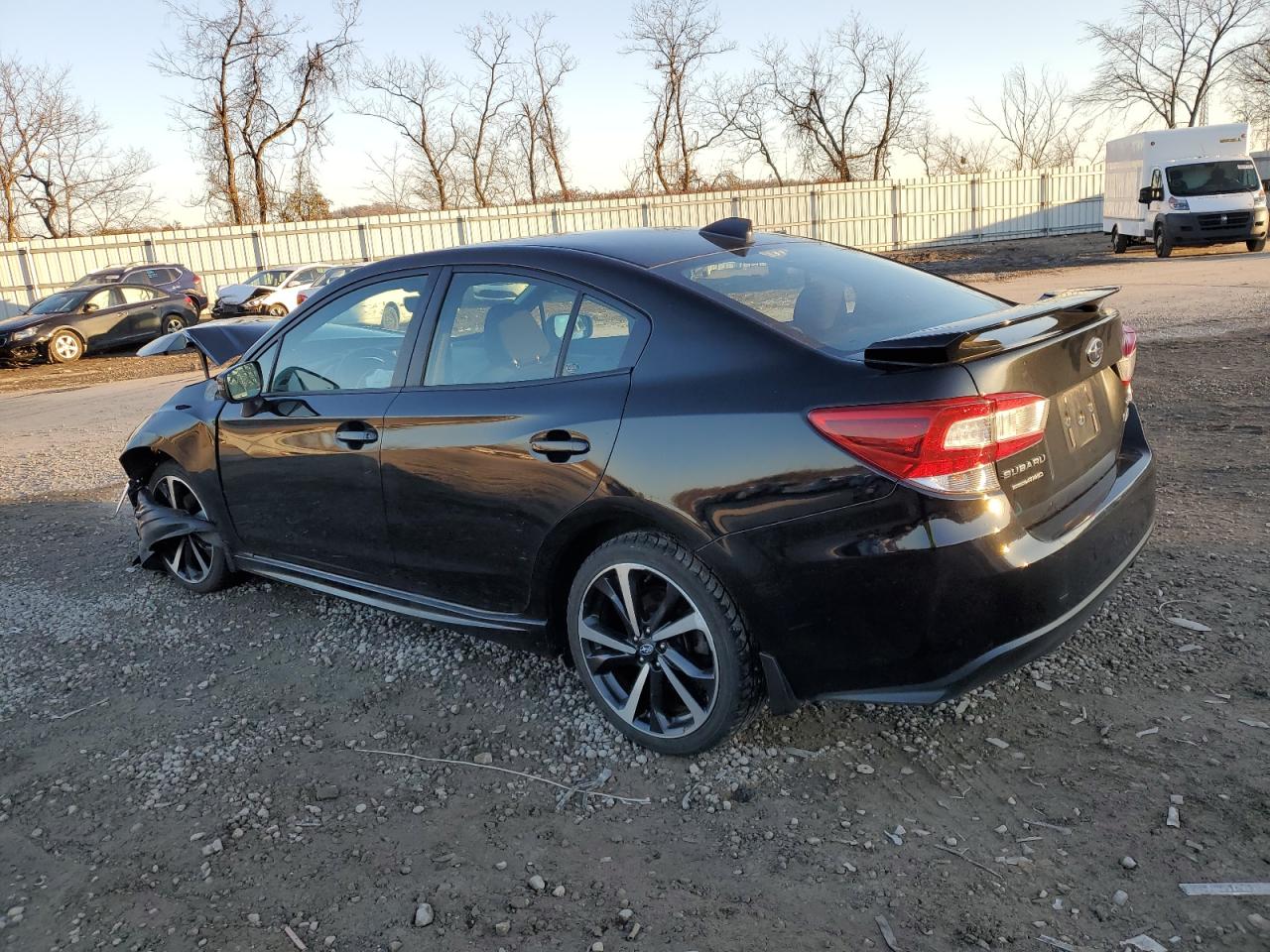 Image 2 of 2022 SUBARU IMPREZA SPORT 2022 with VIN 4S3GKAL6XN3601405