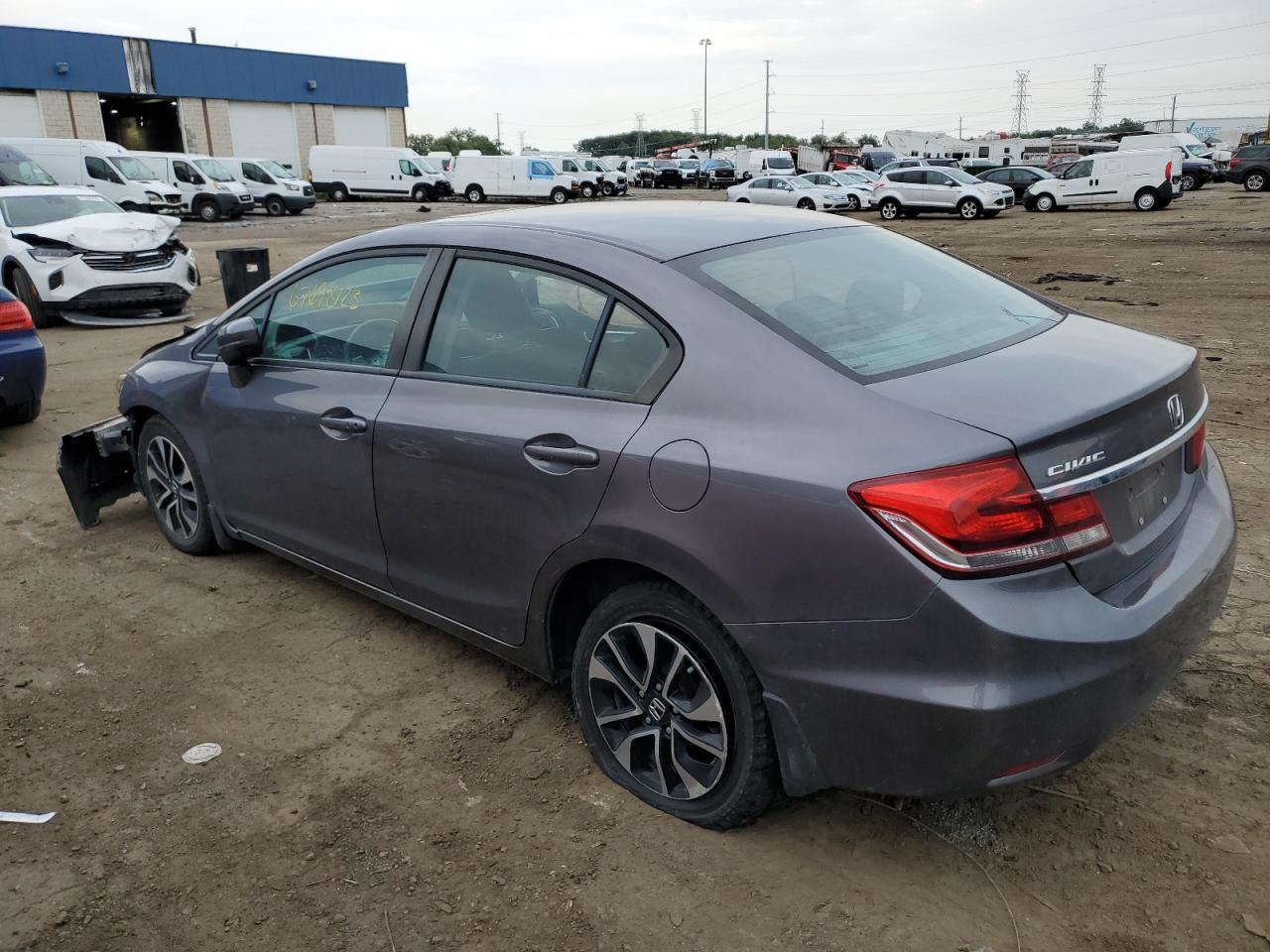 Obraz 2 z 2014 HONDA CIVIC EX 2014 z VIN 19XFB2F8XEE028819