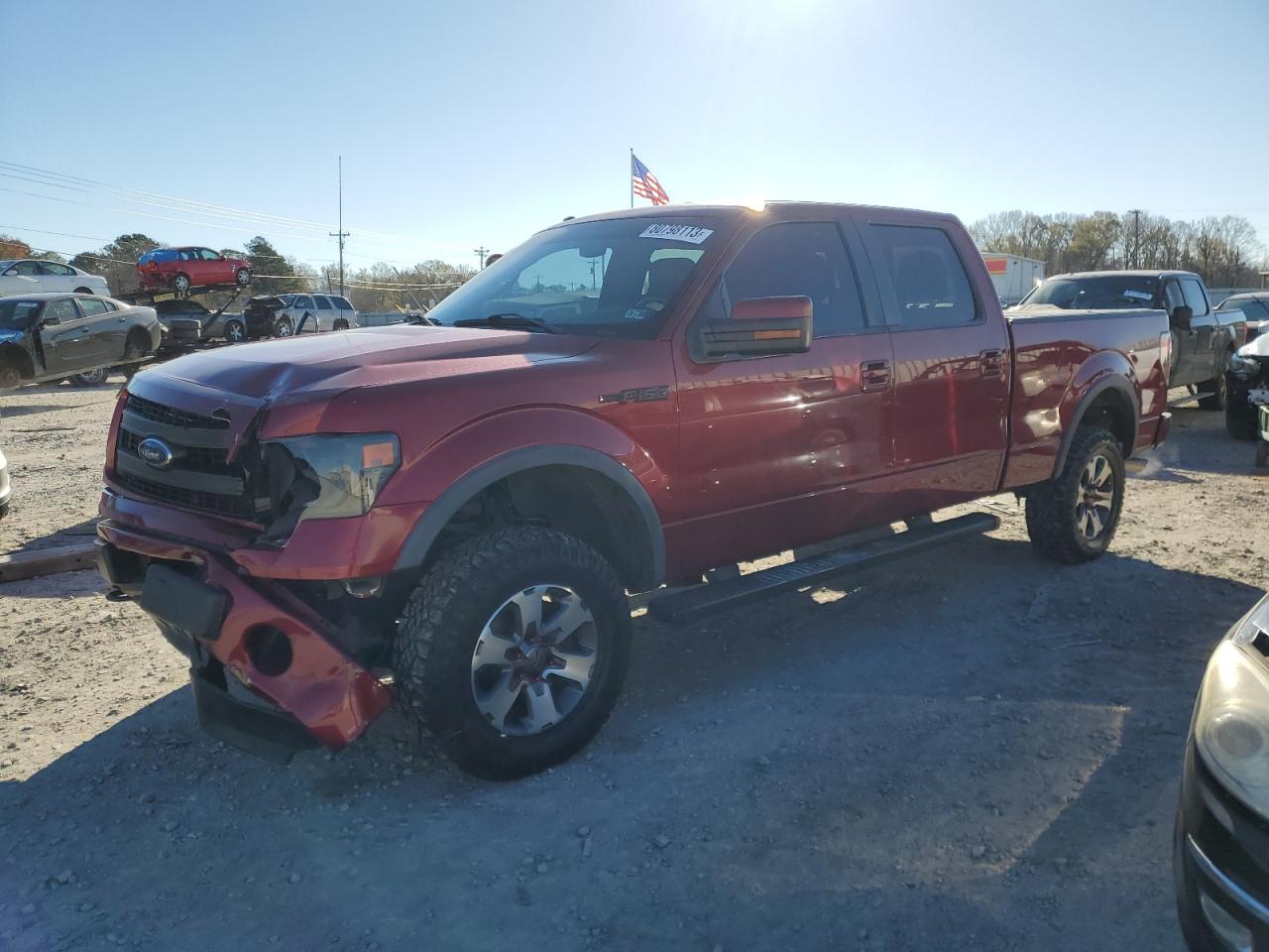 Image 1 of 2013 FORD F150 SUPERCREW 2013 with VIN 1FTFW1EFXDKE23528