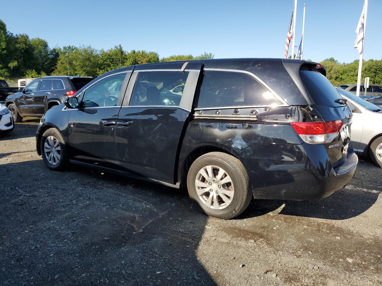 Image 2 of 2015 HONDA ODYSSEY EXL 2015 with VIN 5FNRL5H63FB072051