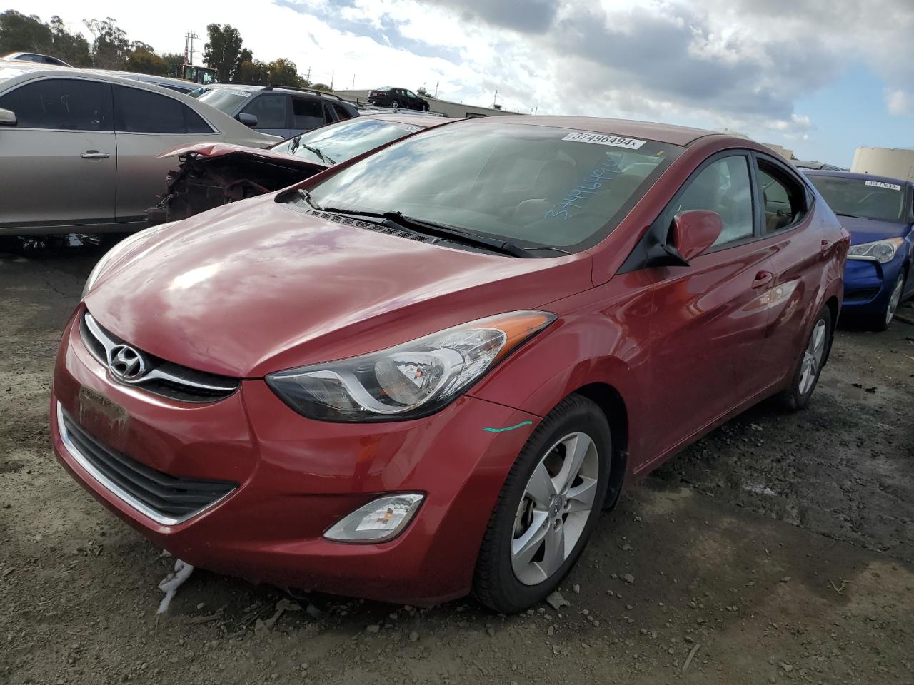 Obraz 1 z 2013 HYUNDAI ELANTRA GLS 2013 z VIN 5NPDH4AE3DH276306