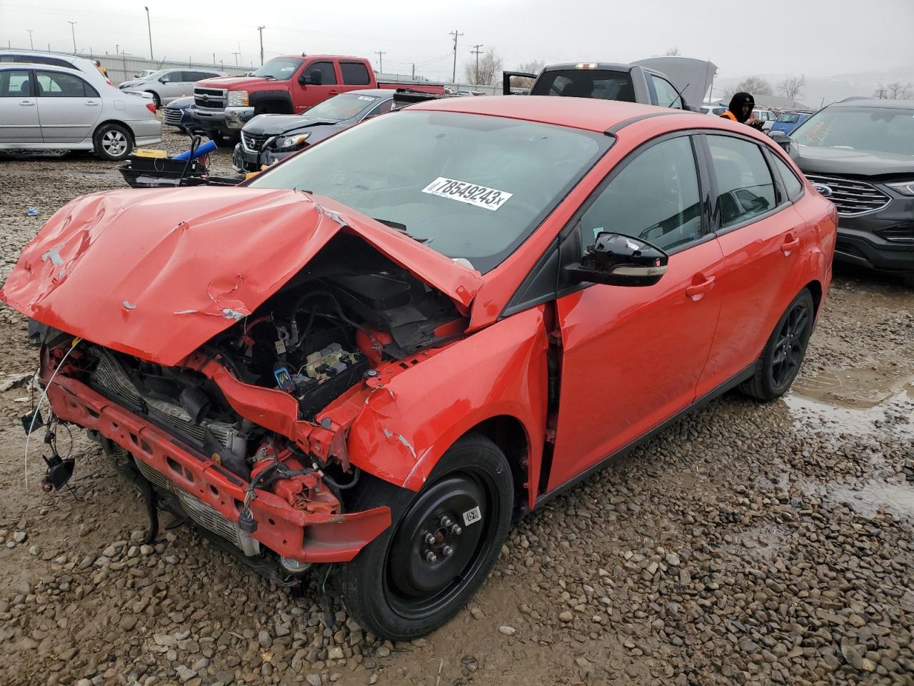 Image 1 of 2016 FORD FOCUS SE 2016 with VIN 1FADP3F23GL345772