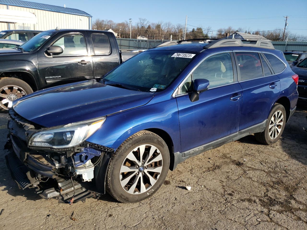 Изображение 1 2016 SUBARU OUTBACK 2.5I LIMITED 2016 с VIN 4S4BSANC3G3323247