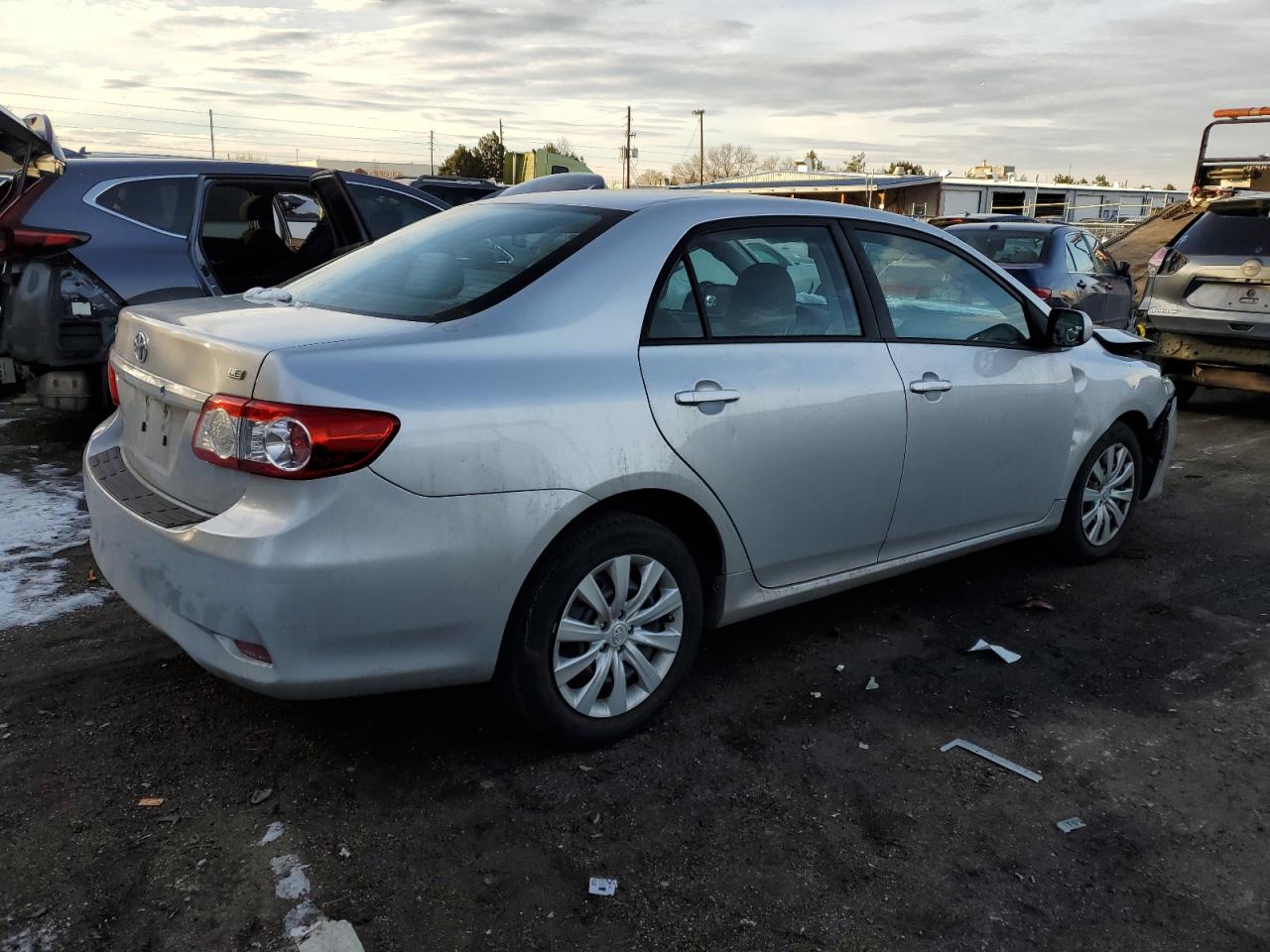 Image 3 of 2012 TOYOTA COROLLA BASE 2012 with VIN 5YFBU4EE6CP073523