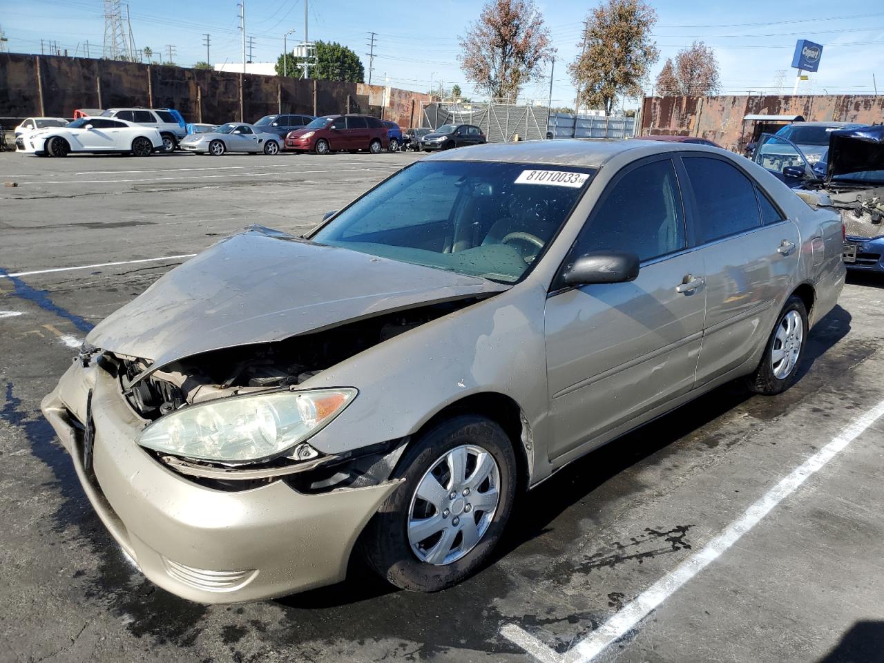 Изображение 1 2005 TOYOTA CAMRY LE 2005 с VIN 4T1BE32K25U567459
