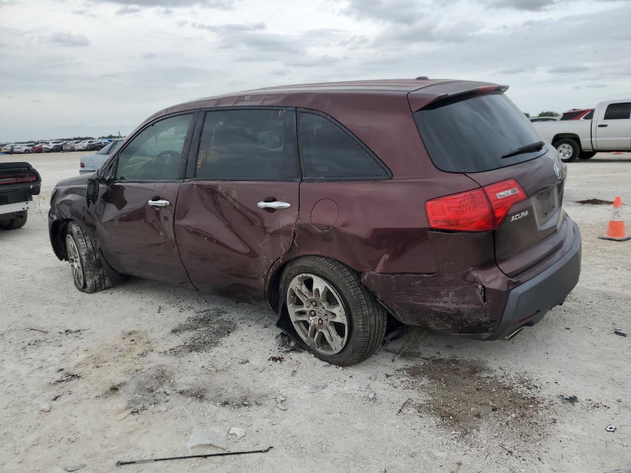 Image 2 of 2008 ACURA MDX TECHNOLOGY 2008 with VIN 2HNYD28328H537410