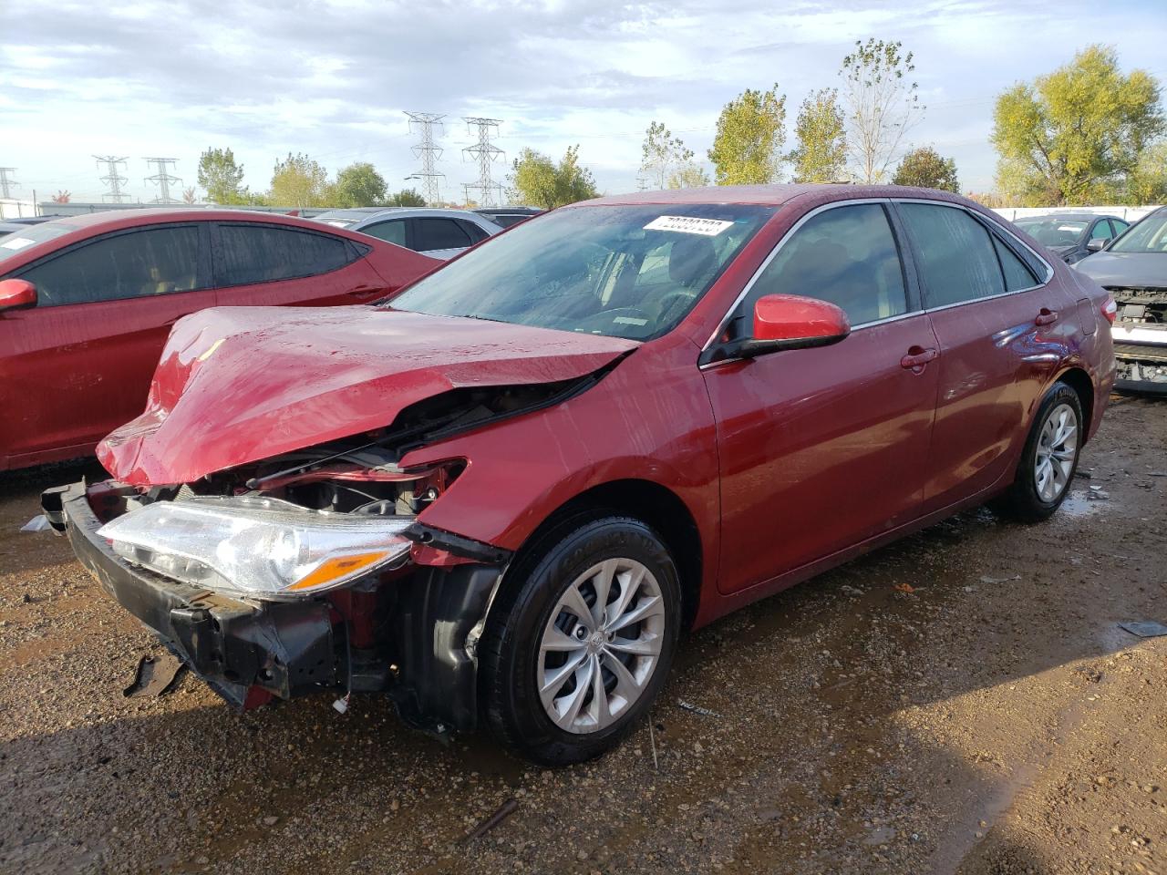 Изображение 1 2017 TOYOTA CAMRY LE 2017 с VIN 4T1BF1FK6HU792676