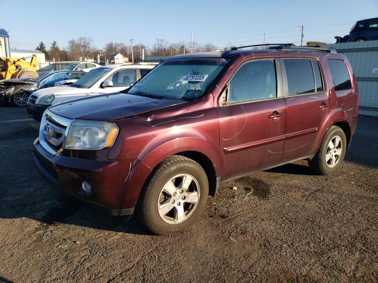 Obraz 1 z 2011 HONDA PILOT EXL 2011 z VIN 5FNYF4H55BB078898