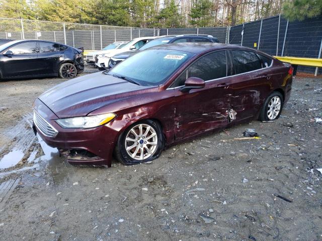 Image 1 of 2017 FORD FUSION S 2017 with VIN 3FA6P0G75HR199007