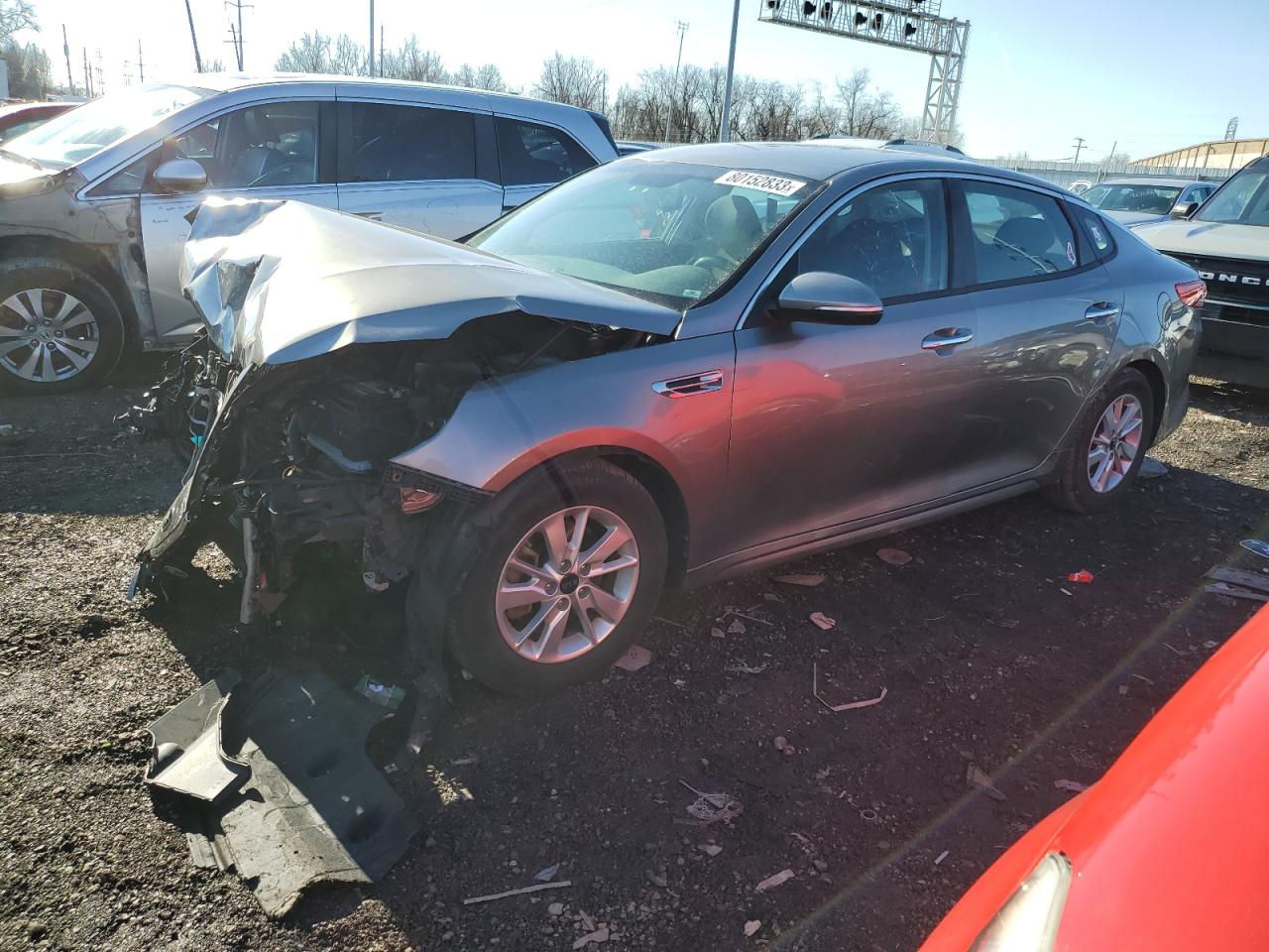 Изображение 1 2016 KIA OPTIMA LX 2016 с VIN 5XXGT4L32GG072295