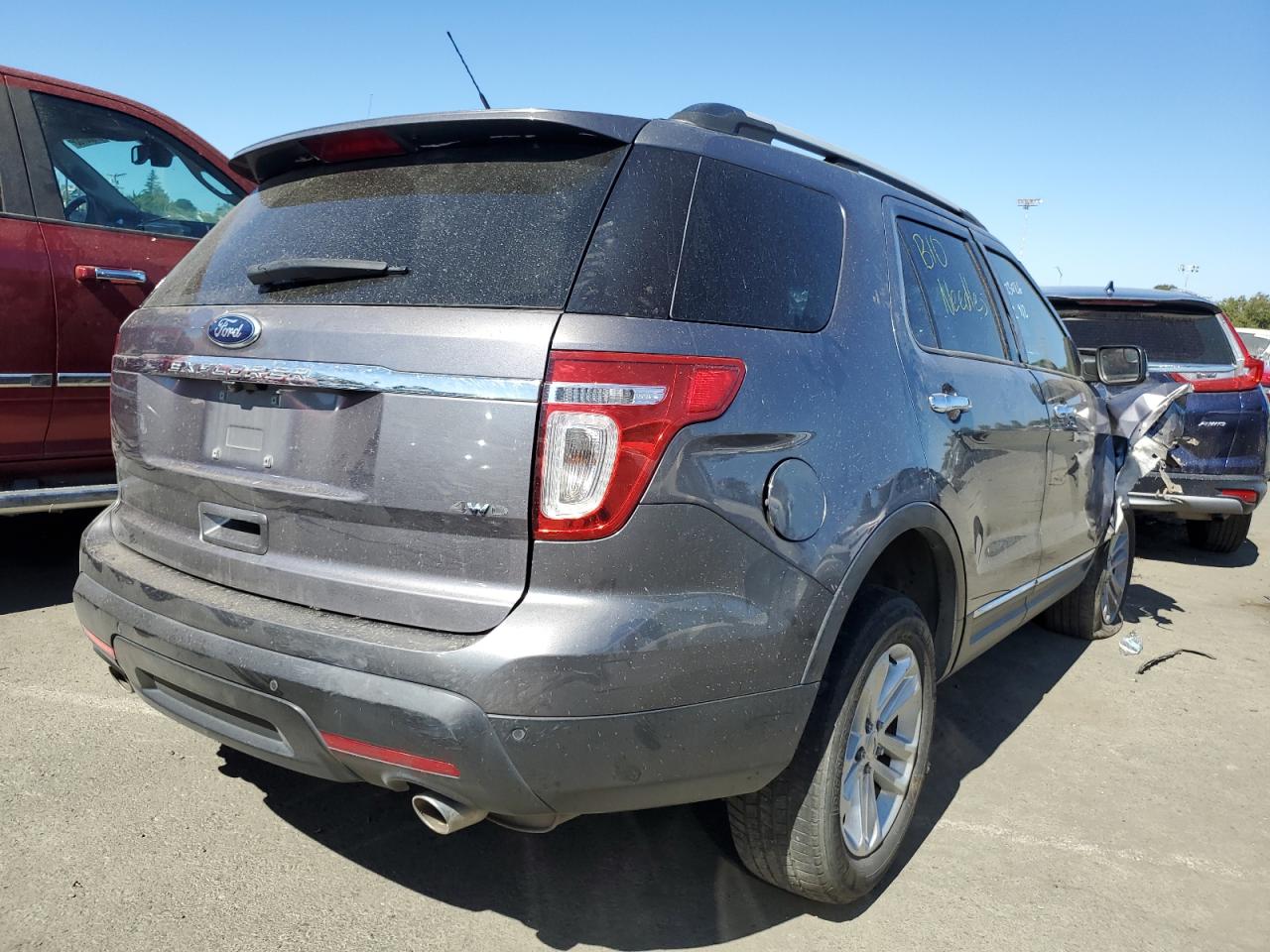 Image 3 of 2013 FORD EXPLORER XLT 2013 with VIN 1FM5K8D86DGC21657