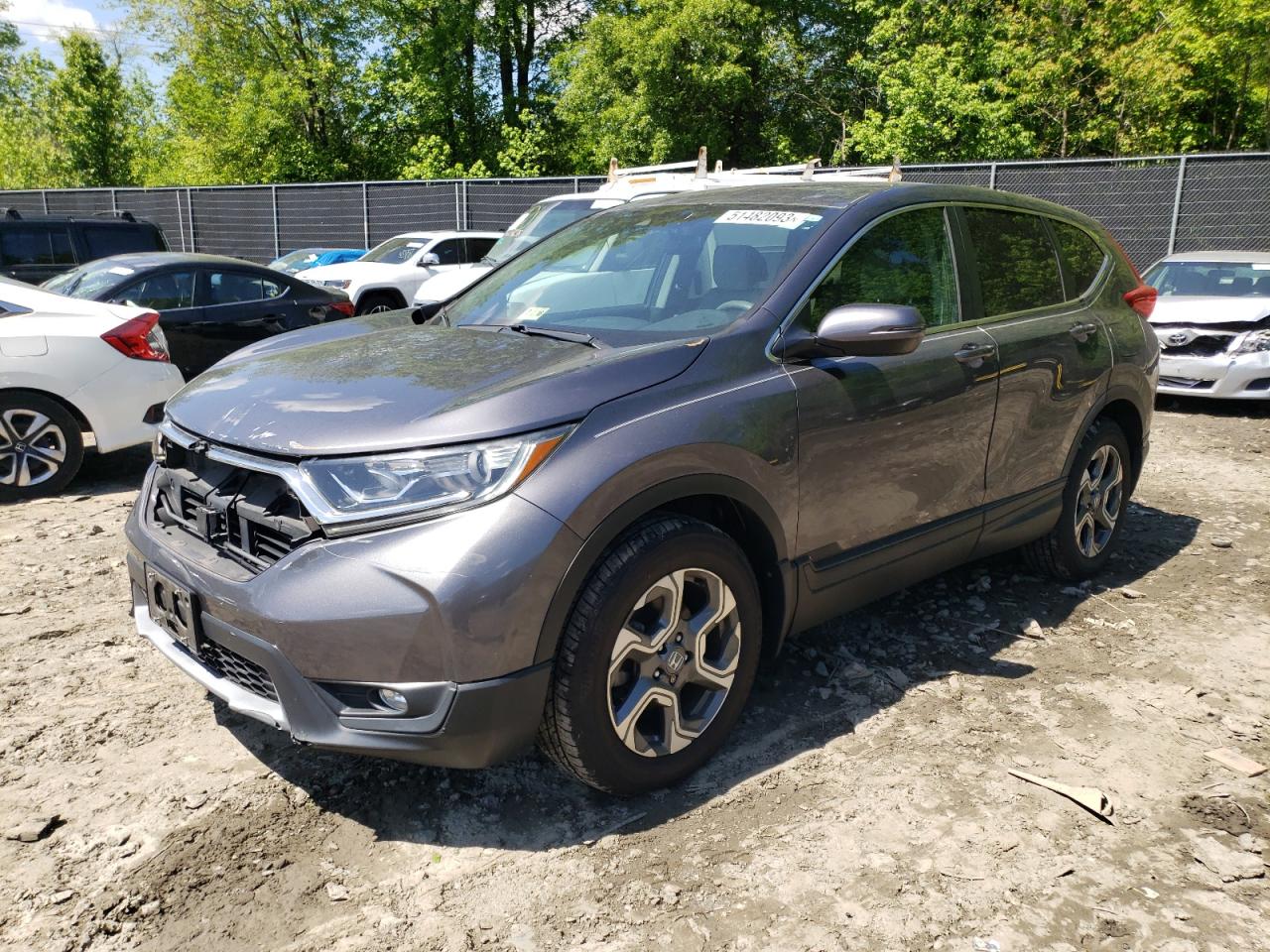Obraz 1 z 2017 HONDA CR-V EX 2017 z VIN 2HKRW2H52HH600678