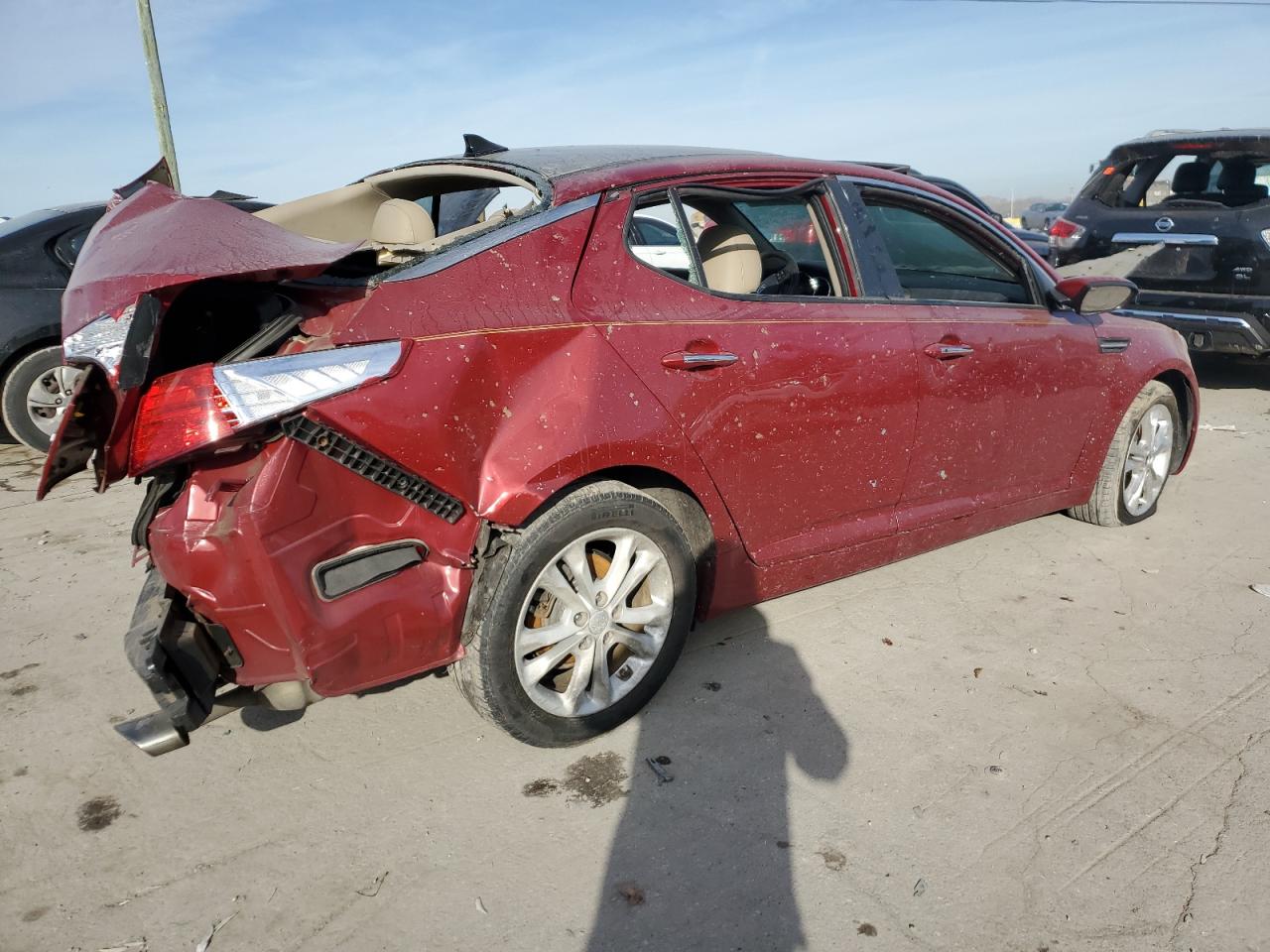 Image 3 of 2012 KIA OPTIMA EX 2012 with VIN 5XXGN4A79CG067931