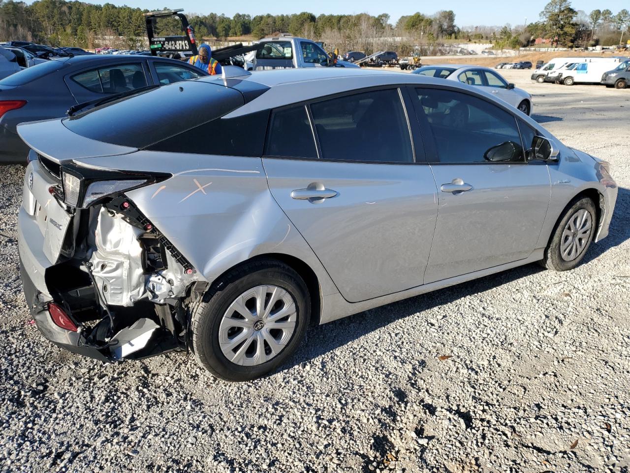 Изображение 3 2020 TOYOTA PRIUS L 2020 с VIN JTDKARFUXL3123361