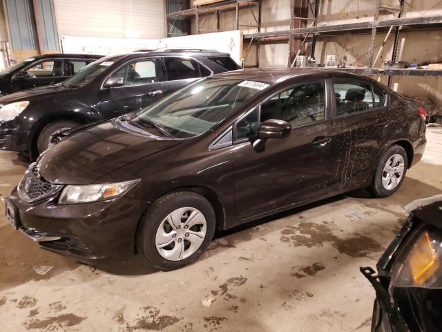 Image 1 of 2014 HONDA CIVIC LX 2014 with VIN 2HGFB2F5XEH512114