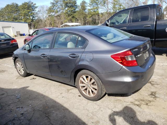 Image 2 of 2012 HONDA CIVIC EXL 2012 with VIN 19XFB2F93CE054278