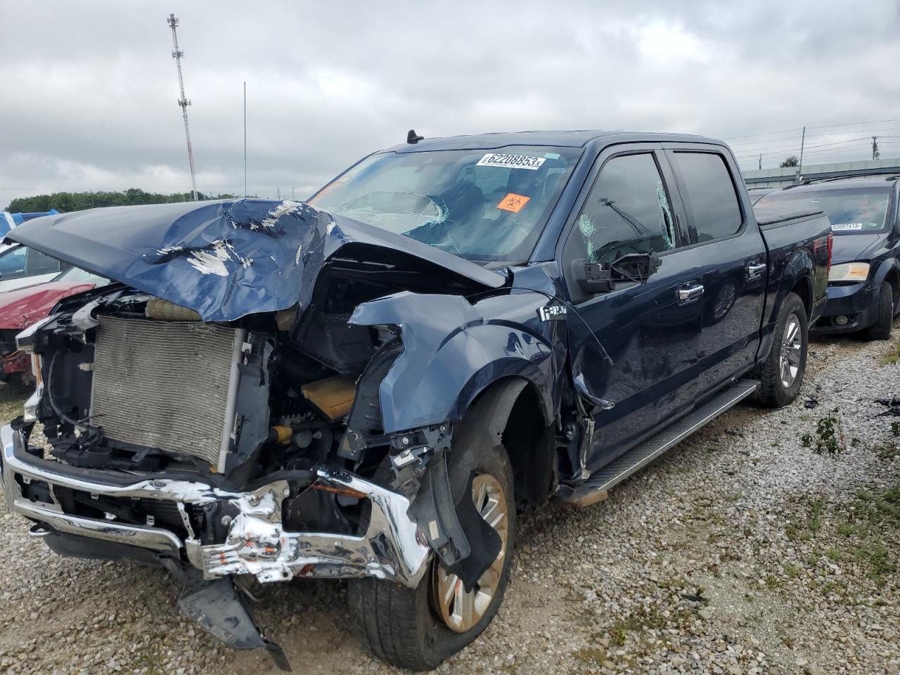 Image 1 of 2020 FORD F150 SUPERCREW 2020 with VIN 1FTEW1EP2LFA16220
