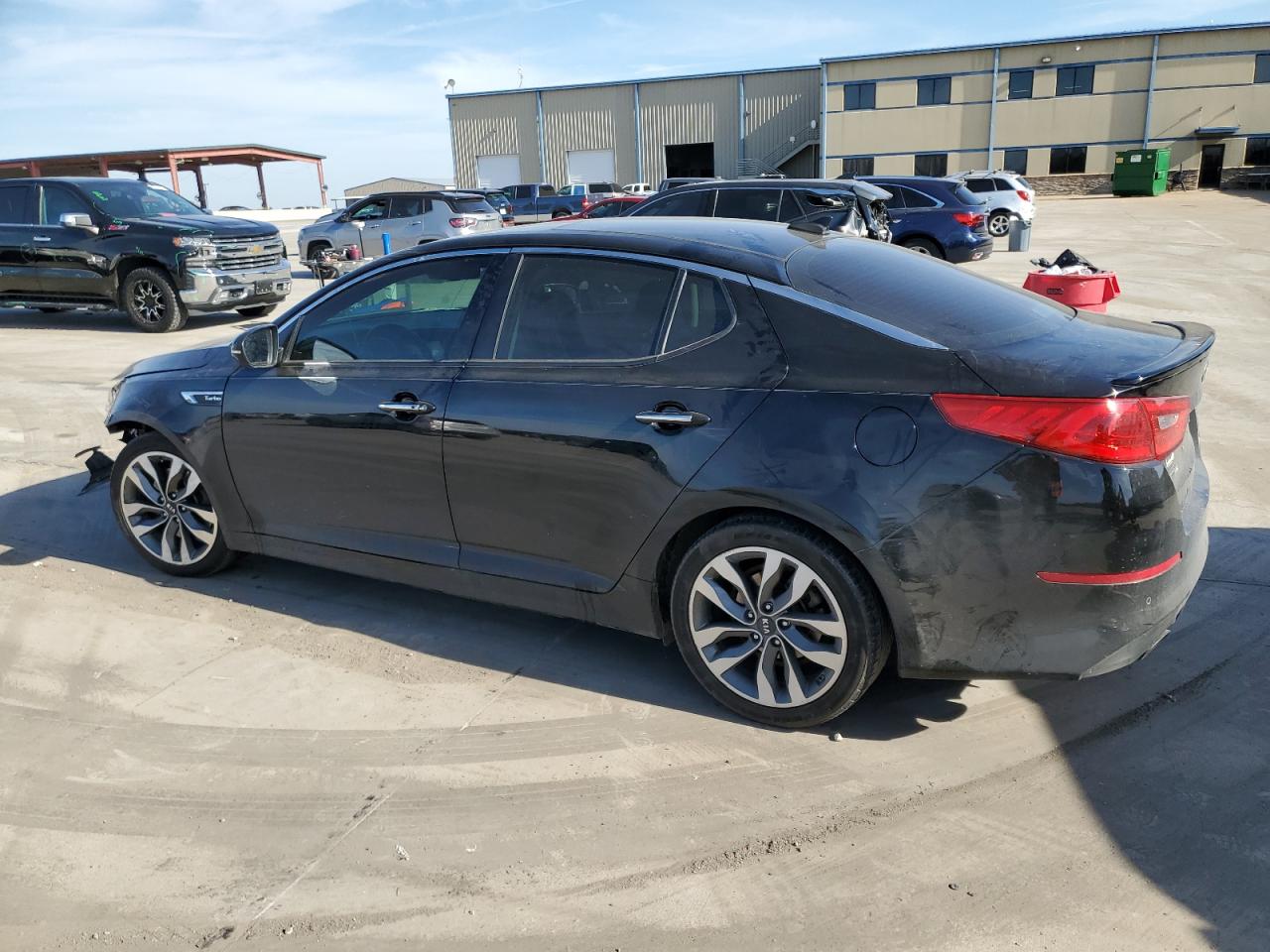 Image 2 of 2015 KIA OPTIMA SX 2015 with VIN 5XXGR4A6XFG424064