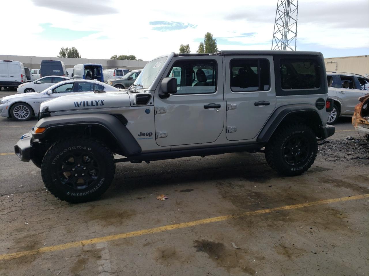 Image 1 of 2023 JEEP WRANGLER 4XE 2023 with VIN 1C4JJXN61PW702858